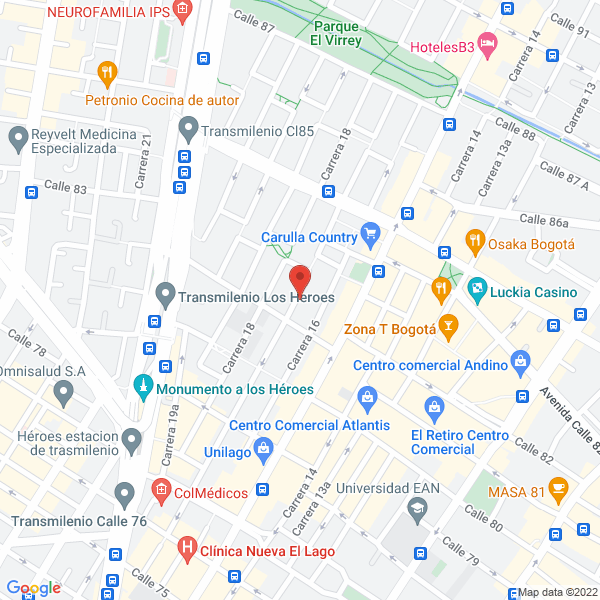 Mapa de Cruz Daza Leonardo