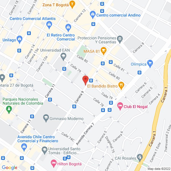 Mapa de Cultural Care Colombia S.A.S.