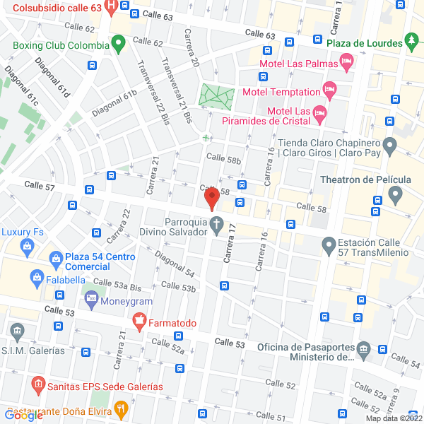 Mapa de Cultural Travel Ltda.