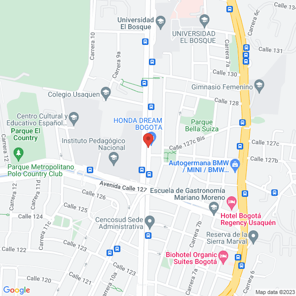 Mapa de Darío Sánchez Asociados Ltda.