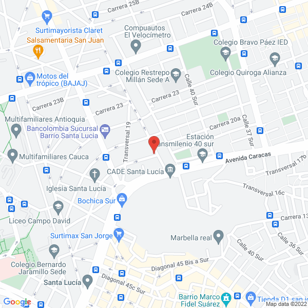 Mapa de Distribuciones Az Ltda.
