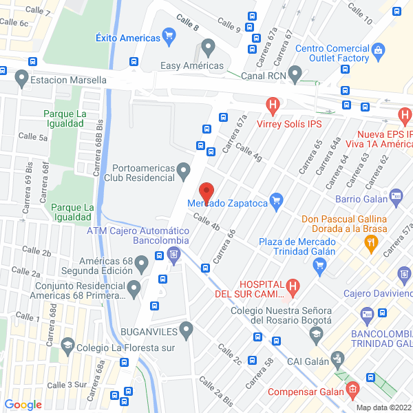 Mapa de Distribuciones Dof S.A.S