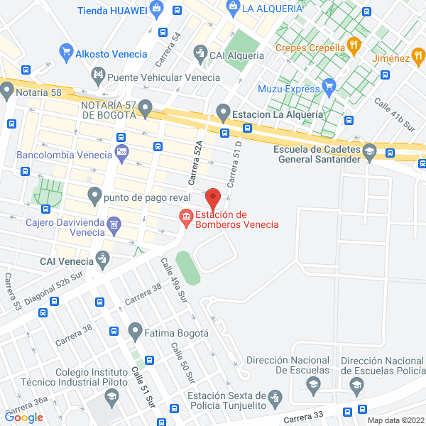Mapa de Distribuidora De Dulcesel Cóndor
