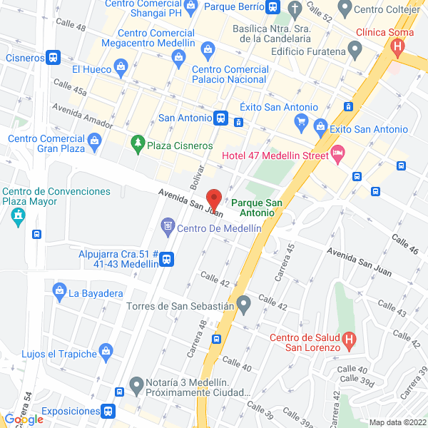 Map of Distritienda Viverfrut