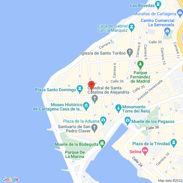 Map of Cuanto Te Quiero
