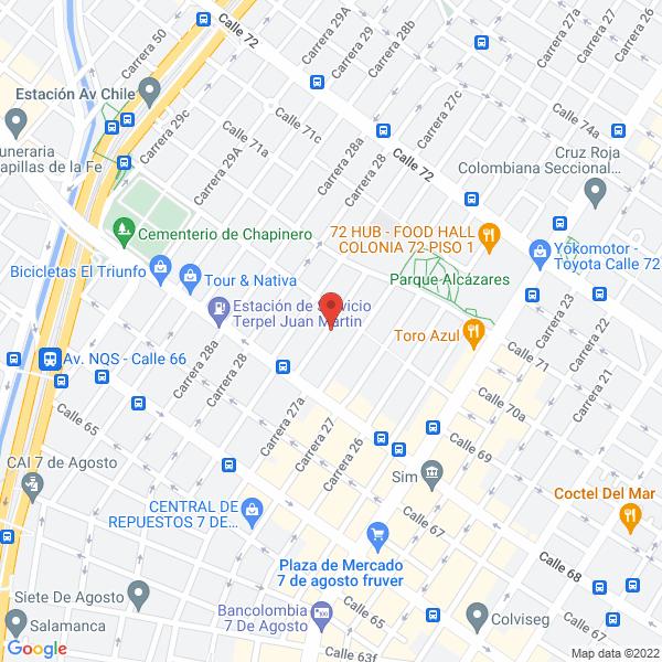 Mapa de Direco Ltda