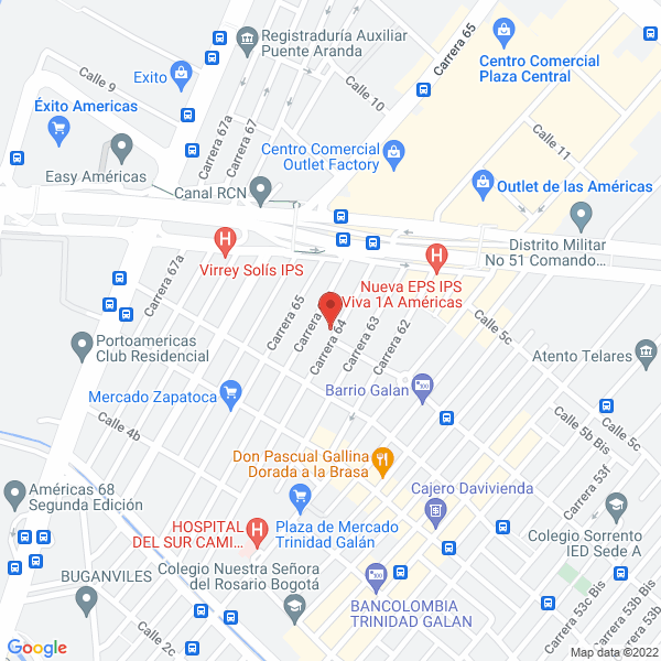 Mapa de Discos El Dorado