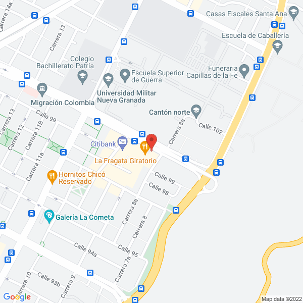 Mapa de D4C Projects S.A.S.