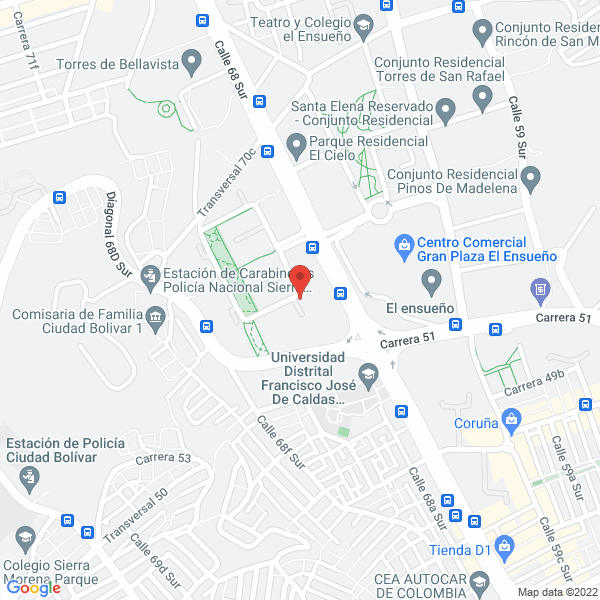 Mapa de Daan Ltda.