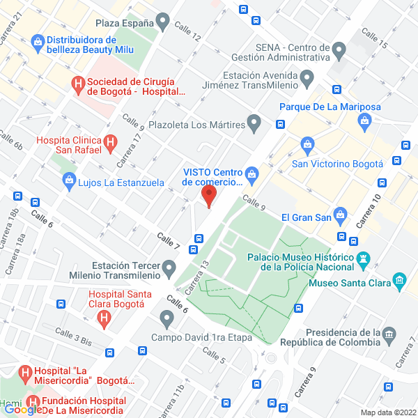 Map of Dajuni Ltda.