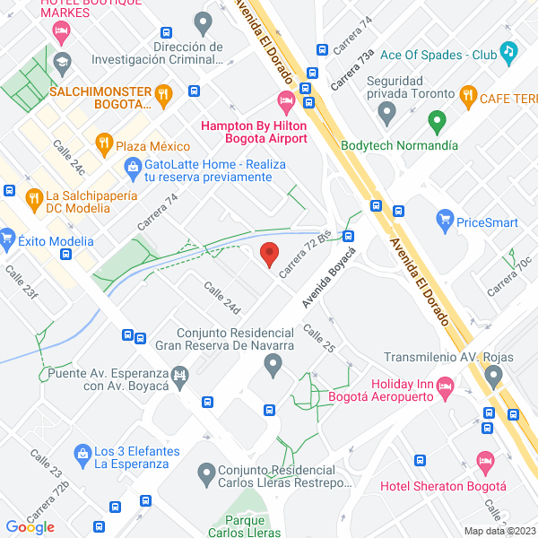 Mapa de Dasatex