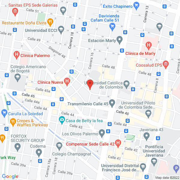 Mapa de Daequipos Construcciones Ltda.
