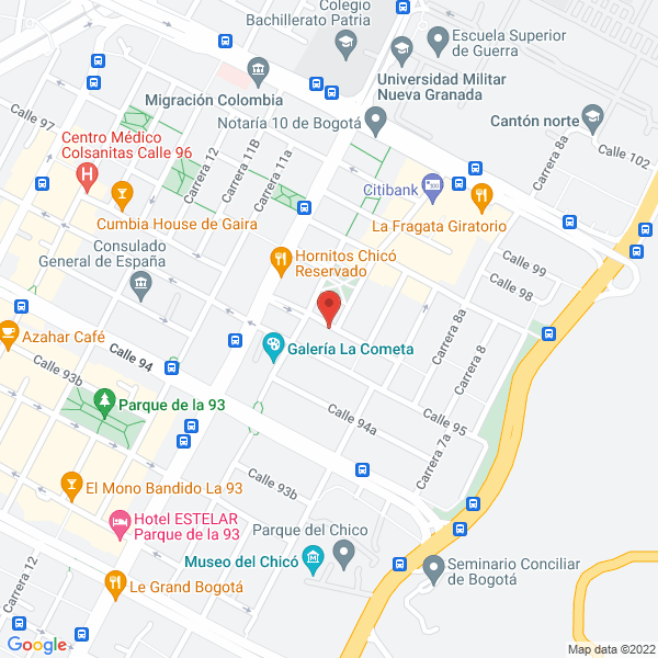Mapa de Danug Ltda.