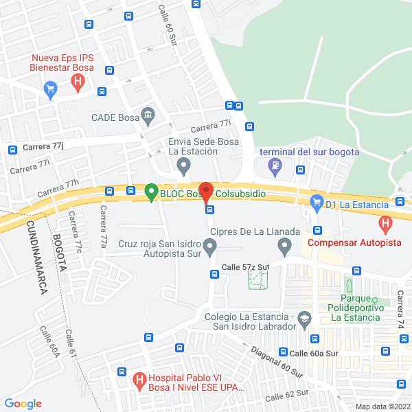 Mapa de Decorativos De Colombia S.A.S.