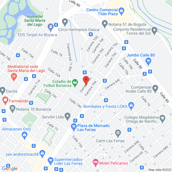 Mapa de Deisy'N Form Ltda.