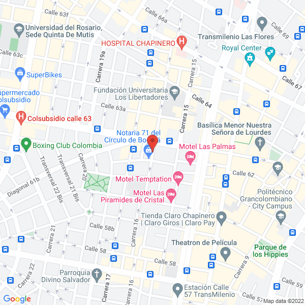 Mapa de Depósito De Papa Villa Pinzón