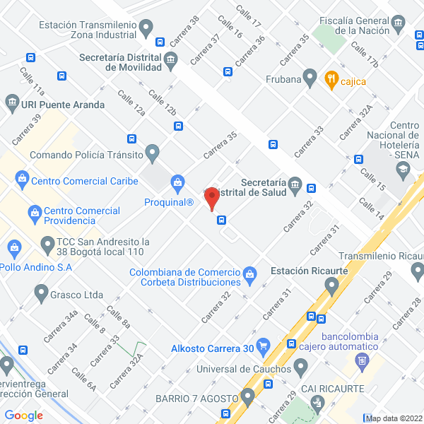 Mapa de Conversiones Serrano Asociados Ltda.