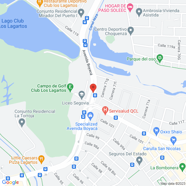 Mapa de Droguería Superespecial