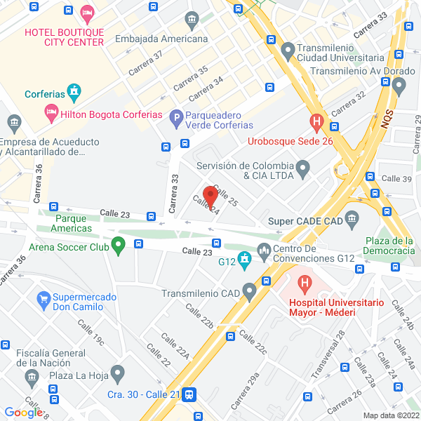 Mapa de Ingeniería JM S.A.S.
