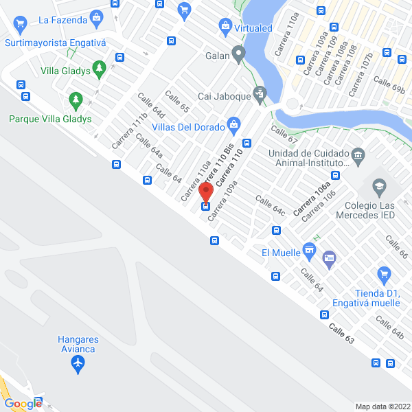 Mapa de Dsp Ingeniería Eléctrica Ltda.