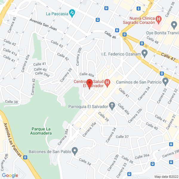 Map of Droguería San Salvador