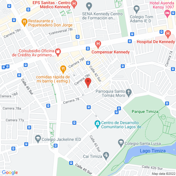 Mapa de Disopromoin S.A.S.