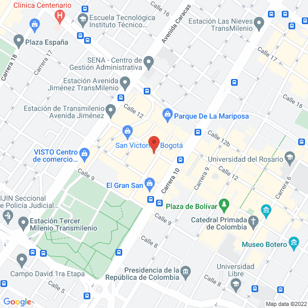 Mapa de Distri Once Ltda.