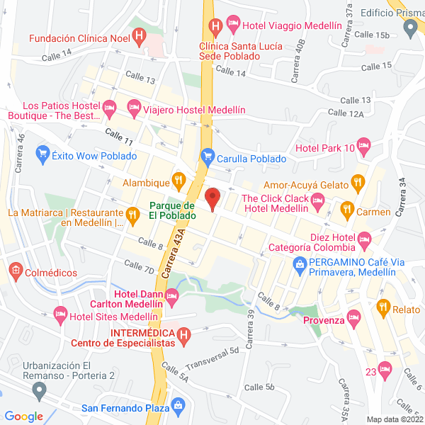 Map of Diego Ayala Estudio