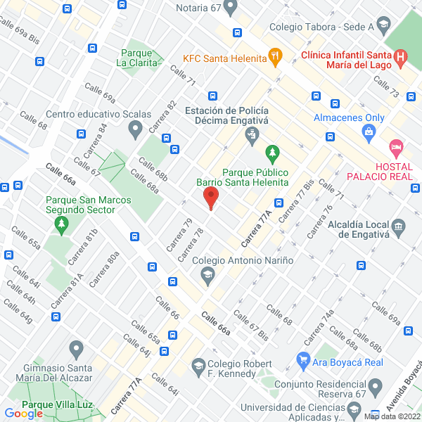 Mapa de Diemar Ltda.