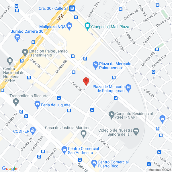 Mapa de Diesel Colombia Ltda.