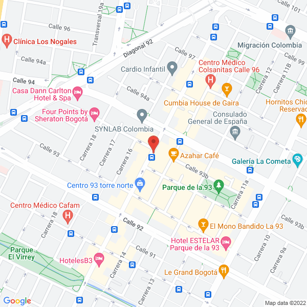 Mapa de Díez Consultores S.A.S.