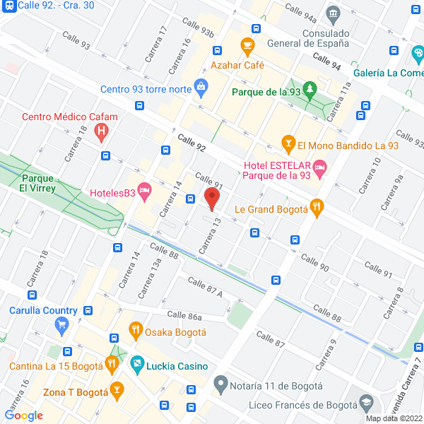 Mapa de Duarte Cañas Mario
