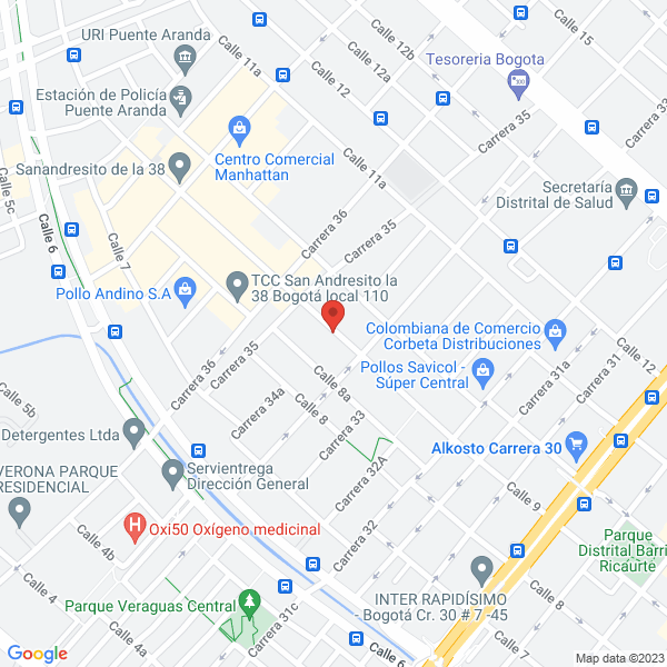Mapa de Dulces El Rousal