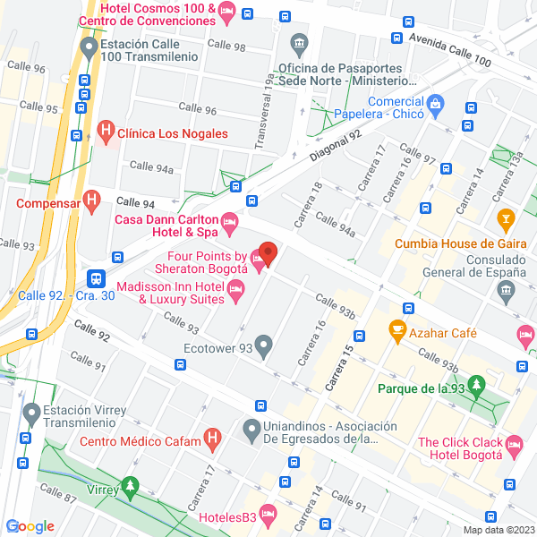 Mapa de Easy Office Services S.A.S.