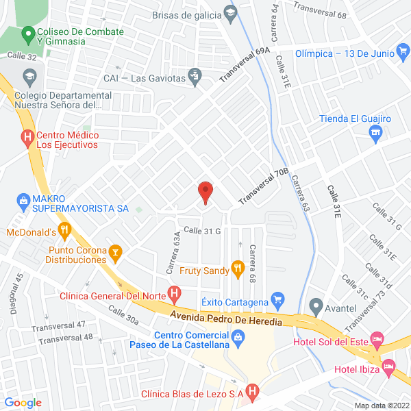 Map of Ediciones Ltda.