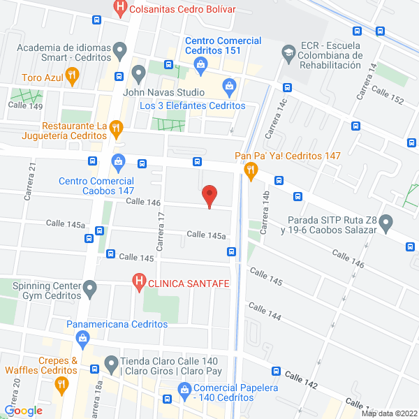 Mapa de Diseño E Ingeniería Urbana S.A.S.