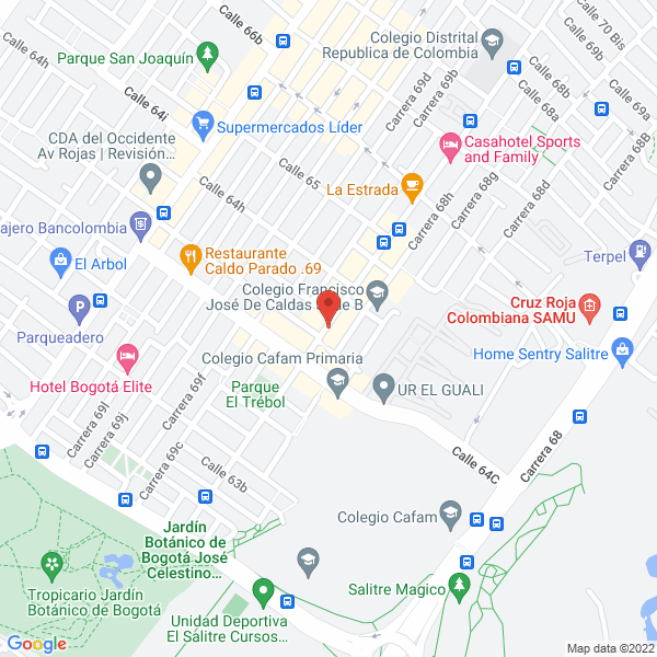 Mapa de Diseños P & P Ltda.
