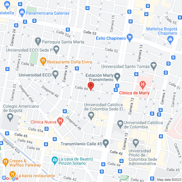 Mapa de Corporación Internacional Del Pensamiento Fang Yeng
