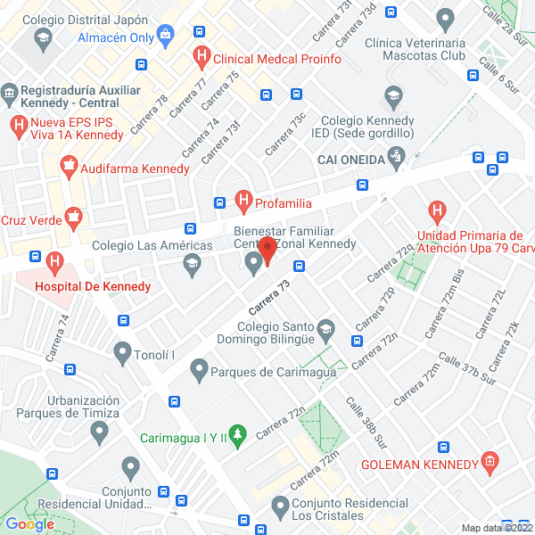 Mapa de Dicobel Ltda.