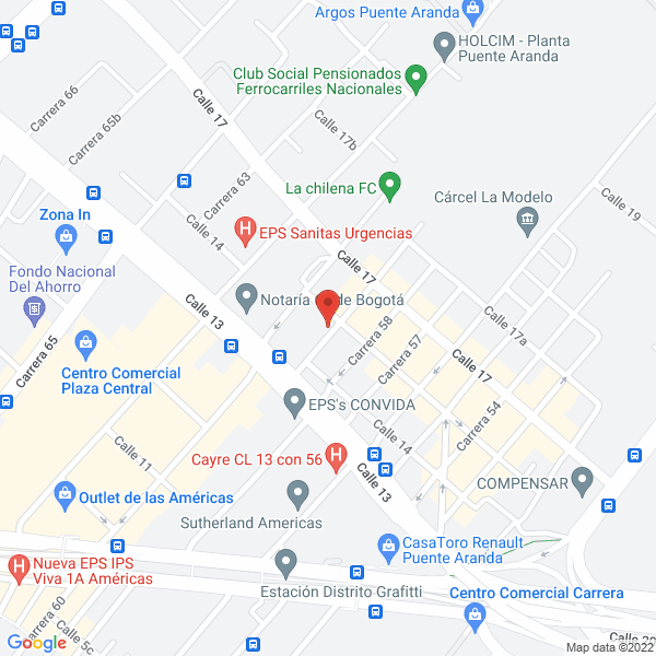 Mapa de Diempaques S.A.S.