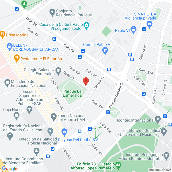 Mapa de Diseñar T Ingeniería Diseño Y Comercio S.A.S.