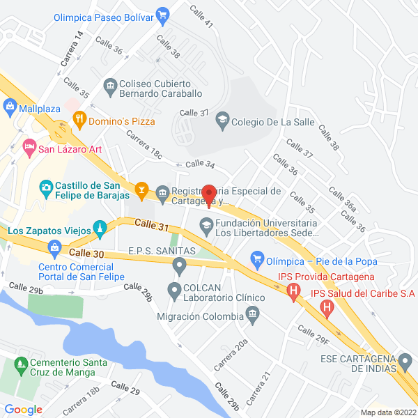 Map of Diseños Furor