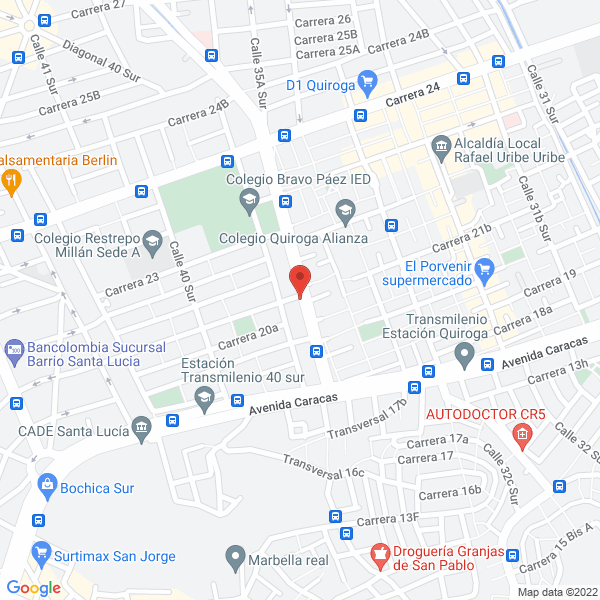 Mapa de Educolor S.A.S.