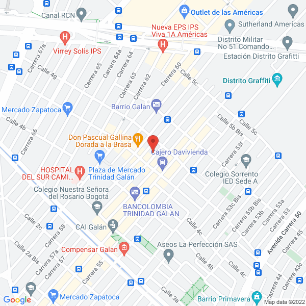 Mapa de Efekto S.A.S.