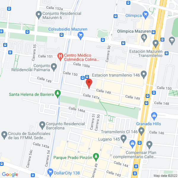 Mapa de Efitech