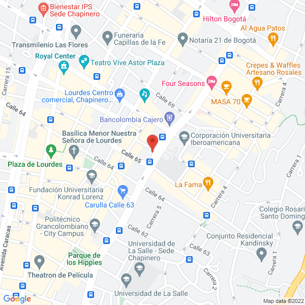 Mapa de Desayunos Caffe D Lima
