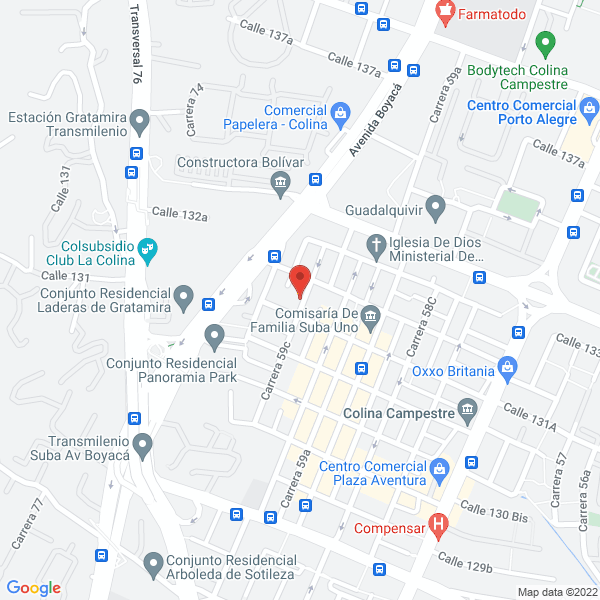 Mapa de Desetti S.A.S.