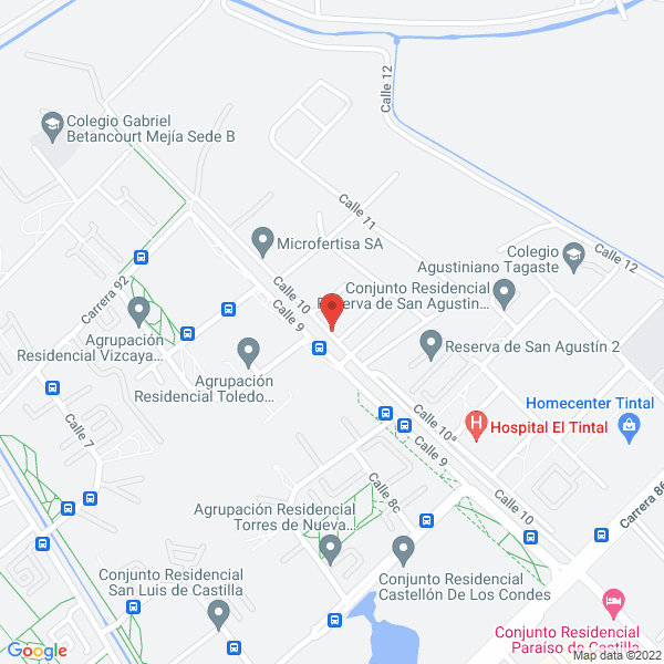 Mapa de Distrimallas