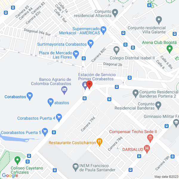 Mapa de Distriofertas Ec S.A.S.