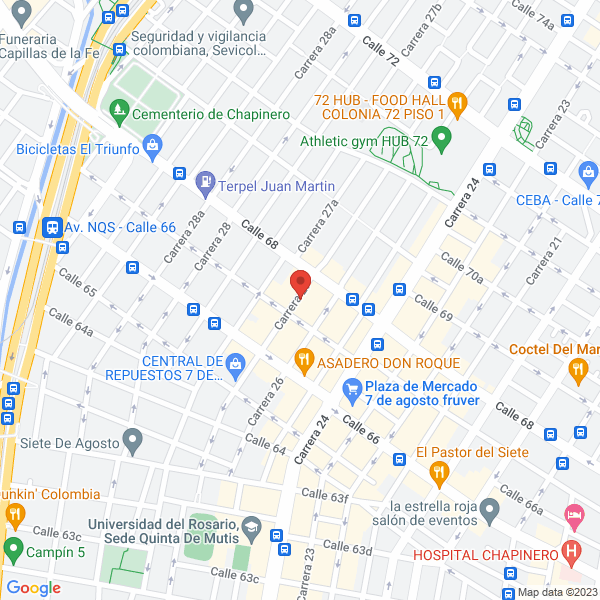 Mapa de Dobladora Y Cortadora Electrica 7 De Agosto